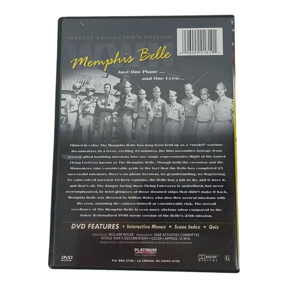 Memories Of War WWII Documentary Memphis Belle Prelude To War 2 DVD Set - Picture 8 of 12